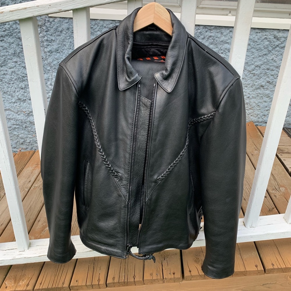 Heavy Interstate XL Moto jacket and chaps